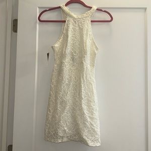 Cream Lace A&F Dress